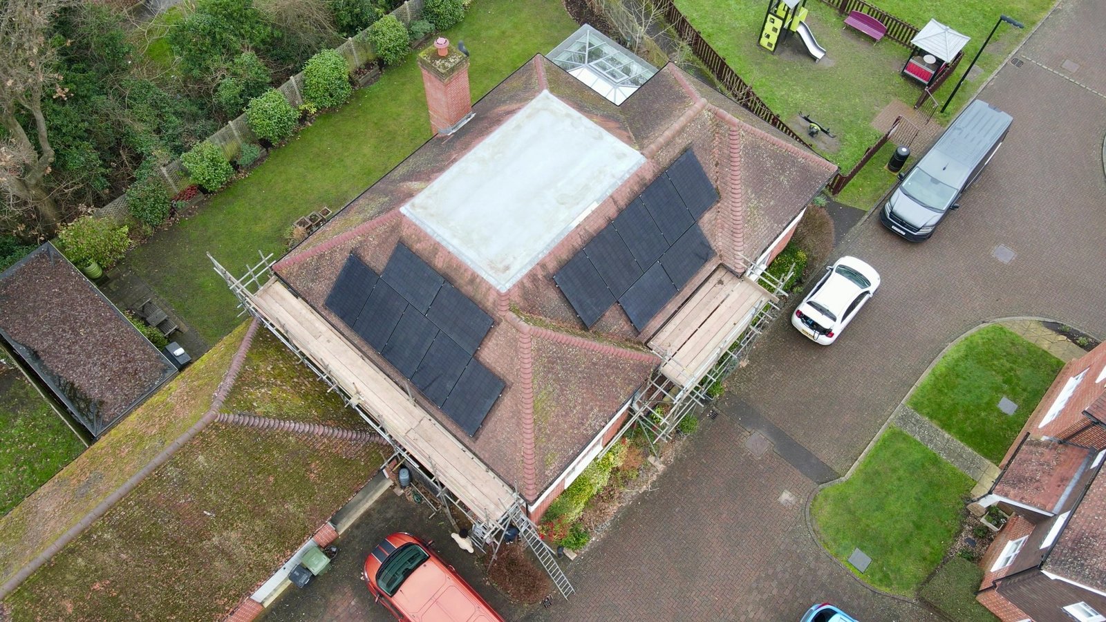 Solar panels cost - example installation